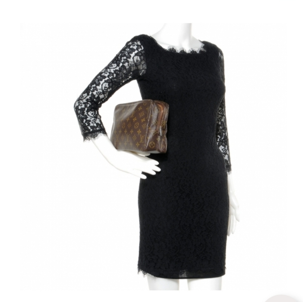 Vintage Louis Vuitton Monogram Trousse 28 Toiletry Pouch